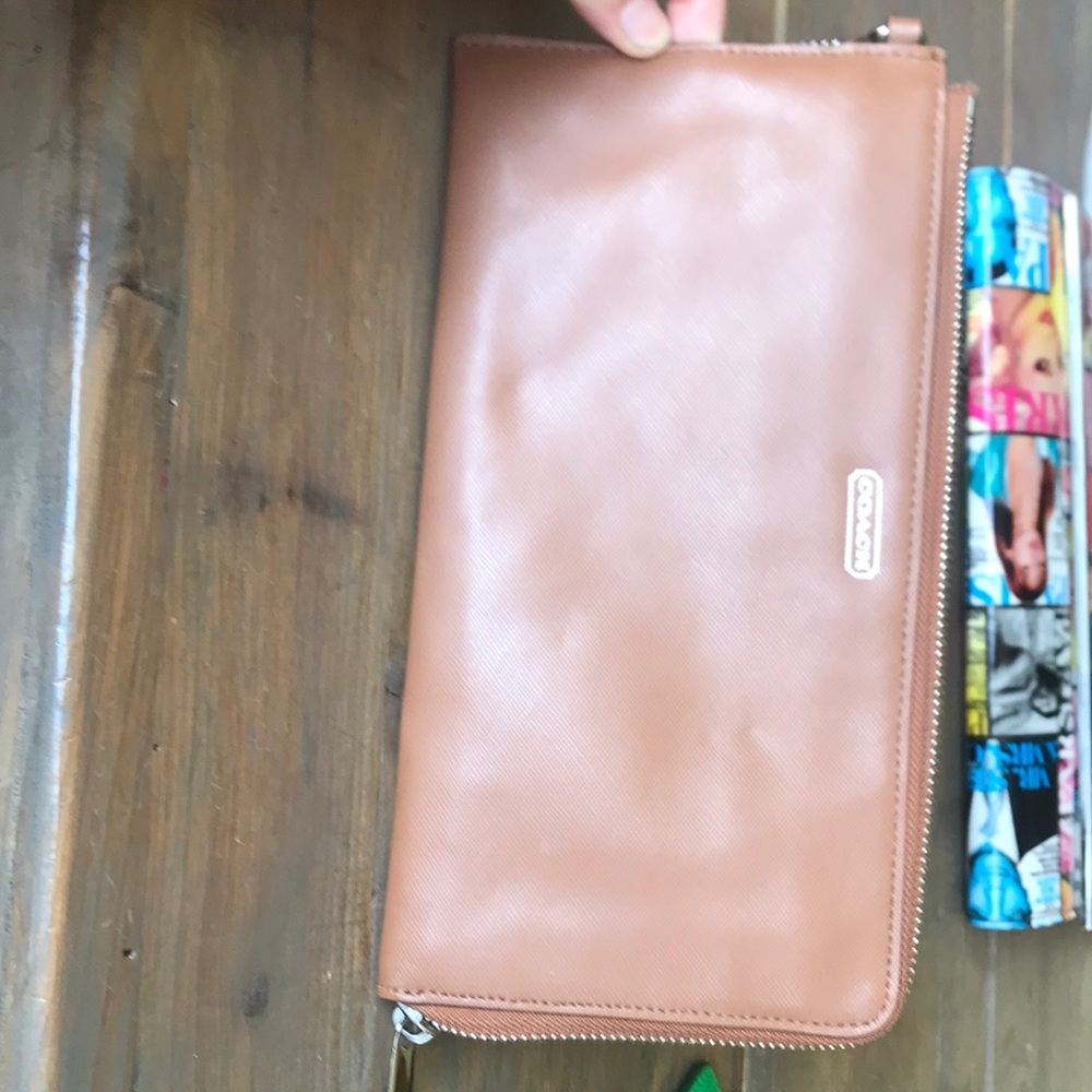coach wallet - very large